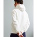 Customizable White Pullover Hoodie